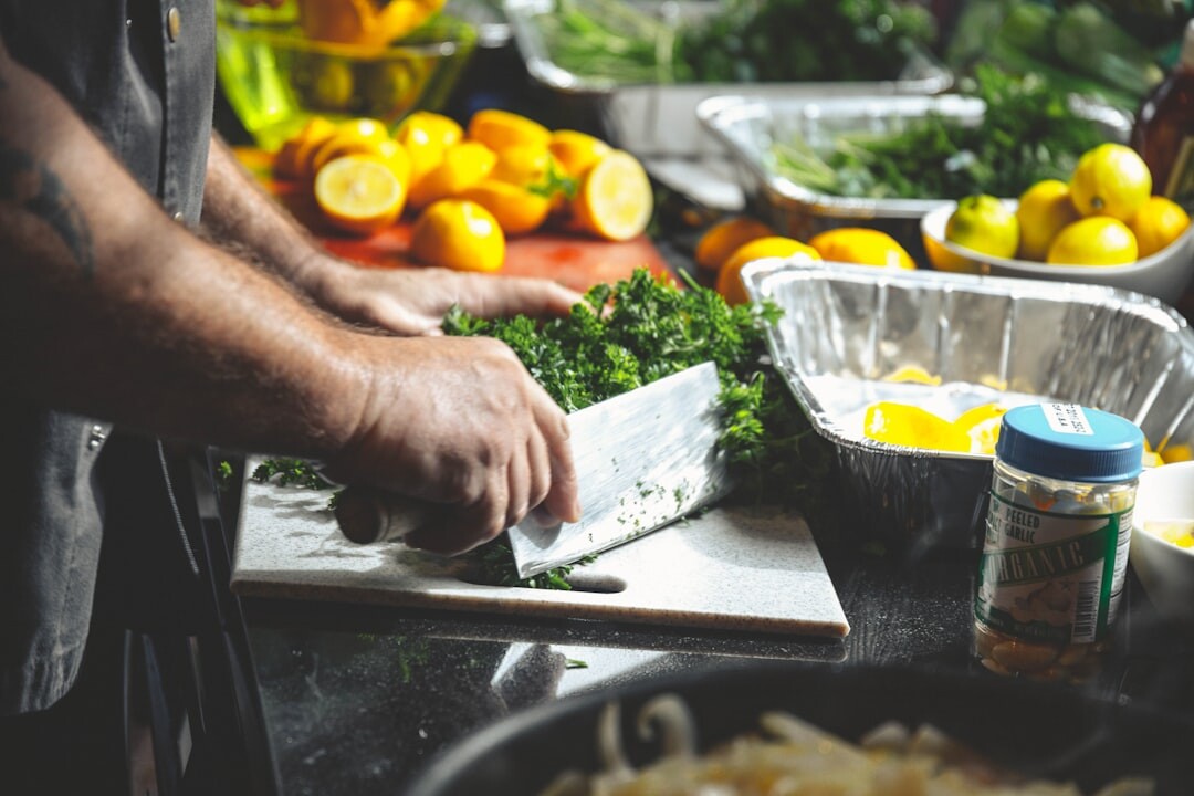 healthy meal preparation